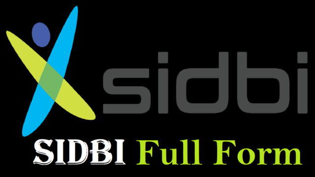 SIDBI Full Form