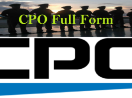 CPO Full Form