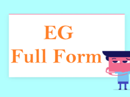 EG Full Form