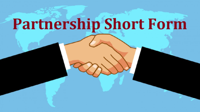 Partnership Short Form