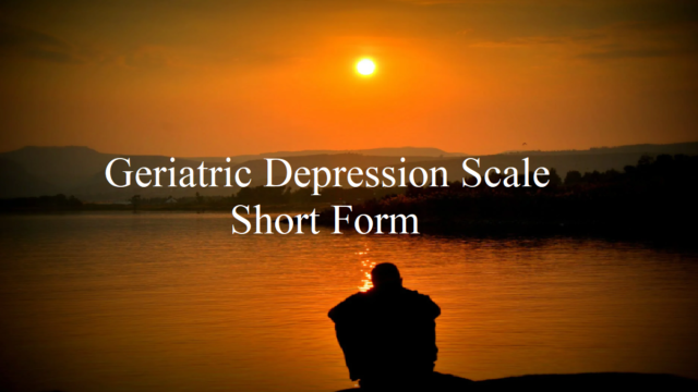 Geriatric Depression Scale Short Form