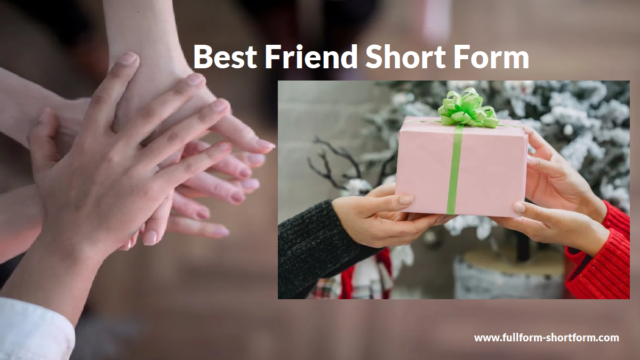 Best Friend Short Form