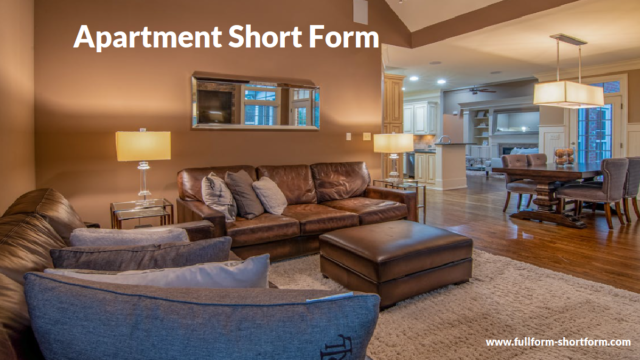 Apartment Short Form
