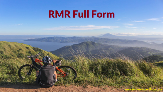 RMR Full Form