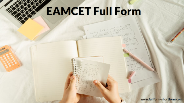 EAMCET Full Form