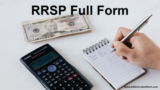 RRSP Full Form